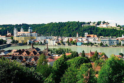 Dreiflüssestadt Passau in Bayern